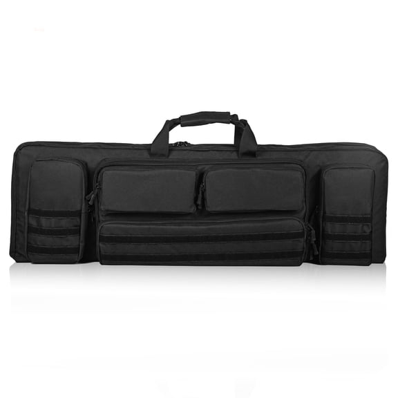 KINGHARDCASE 42" Soft Long Equipment Bag, 1000D Nylon Modular Backpack with 4 Inner Compact Pockets & MOLLE System for Range & Outdoor Travel