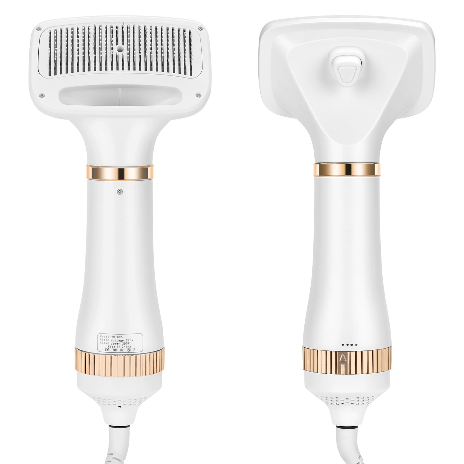 KINGMAS Pet Hair Dryer Portable and Quiet 2 in 1 Pet Grooming Hair