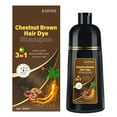 KINGMING Shampoo 3 in 1 for Gray Hair, Chestnut Brown Color Shampoo for