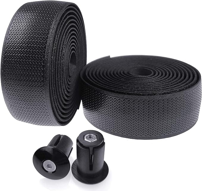 KINGOU Bike Handlebar Tape PU AntiSkid Bicycle Bar Tapes with