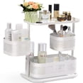 thumbnail image 1 of KINGRACK 3 Tier Rotating Bathroom Counter Organizer, Bathroom Storage Organizer, Vanity Tray Organizer for Bathroom Countertop, Kitchen Spice Rack,White, 1 of 7