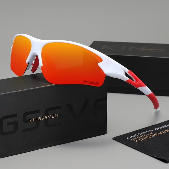 KINGSEVEN Classic Riding Sunglasses Polarized UV400 Outdoor Sports Protection Eyewear For Men Women Cycling Goggles