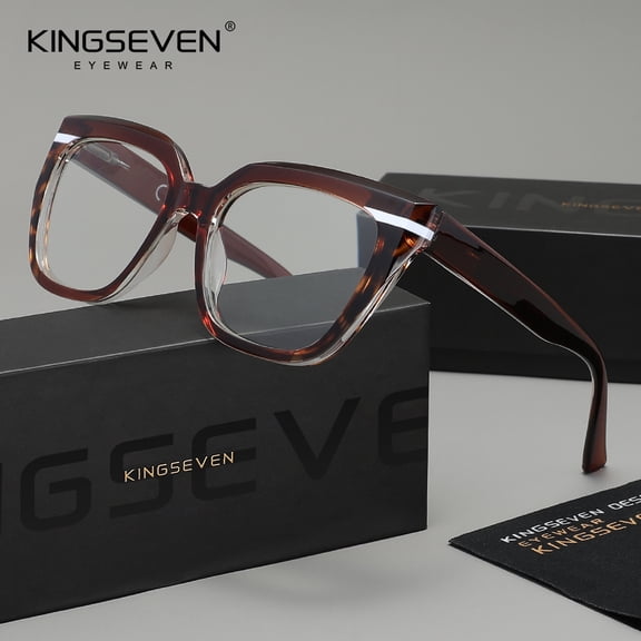 KINGSEVEN Elderly Reading Glasses Writing Reading Protection Eyewear