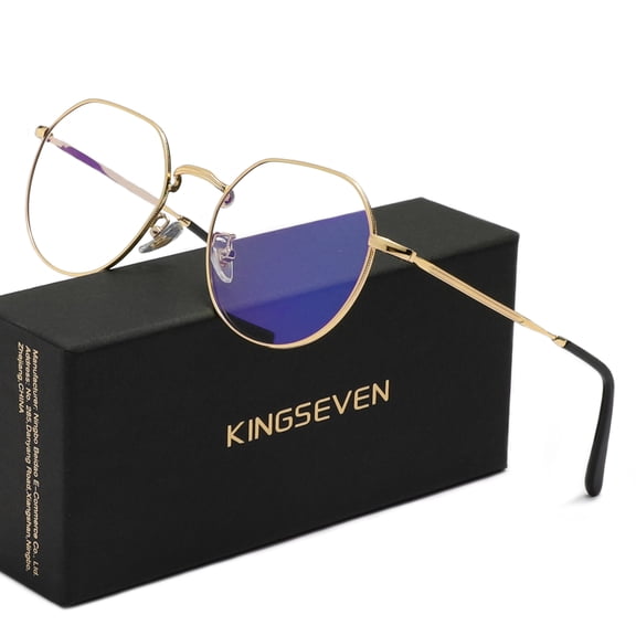 KINGSEVEN Fashion Blue Light Barrier Glasses Protect Your Eyes