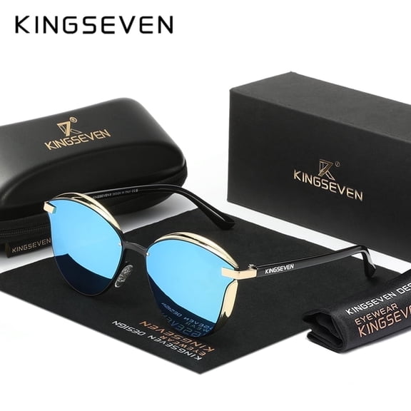 KINGSEVEN Cat Eye Sunglasses for Women