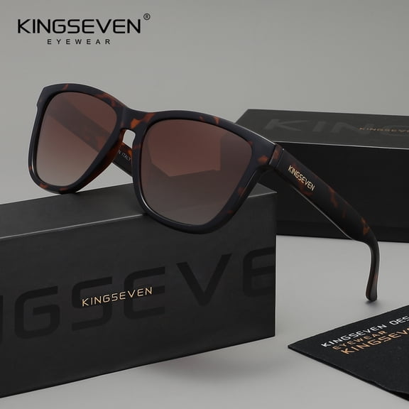 KINGSEVEN Fashion Men Women Sunglasses Polarized UV400 Driving Protection Eyewear