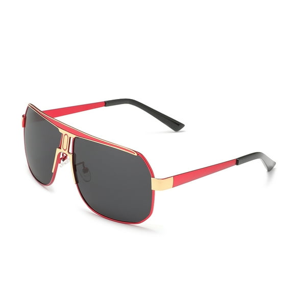 KINGSEVEN Oversized Fashion Sunglasses UV400 Polarized Alloy Glasses