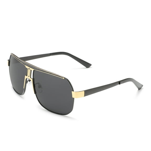 KINGSEVEN Oversized Fashion Sunglasses UV400 Polarized Alloy Glasses