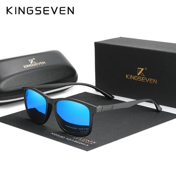 KINGSEVEN Polarized Sunglasses For Men Women Outdoors Full Frame Eyewear