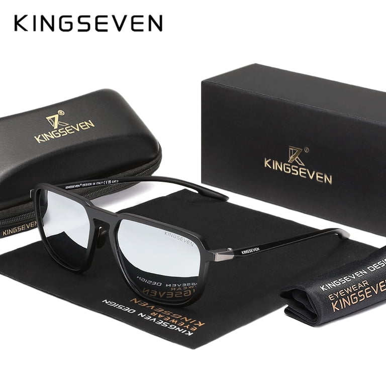 KINGSEVEN Rectangle Classic Sunglasses Polarized UV400  display picture 1