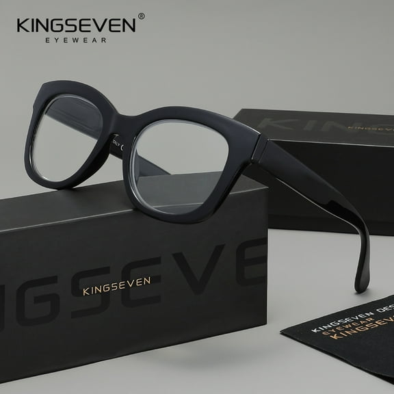 KINGSEVEN Unisex Reading Glasses Casual Sewing Writing Protection Eyewear