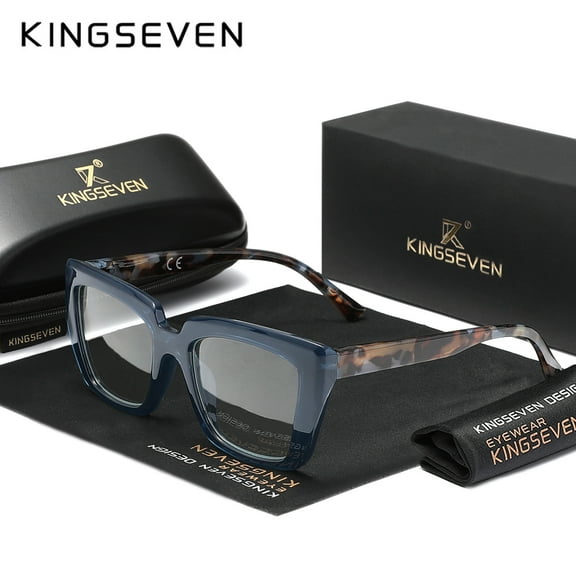 KINGSEVEN Unisex Reading Glasses Presbyopia Blue Light Blocking Casual Eyewear