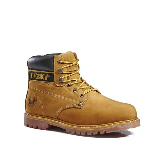 KINGSHOW Men's 8036 Wheat Classic Work Boots 11M US
