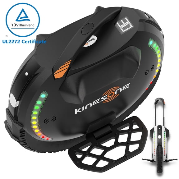 KINGSONG 18XLPRO Electric Unicycle - 37mph Max Speed, 87 Miles Range, 18-Inch One wheel, High-Power Commuter EUC for Adults