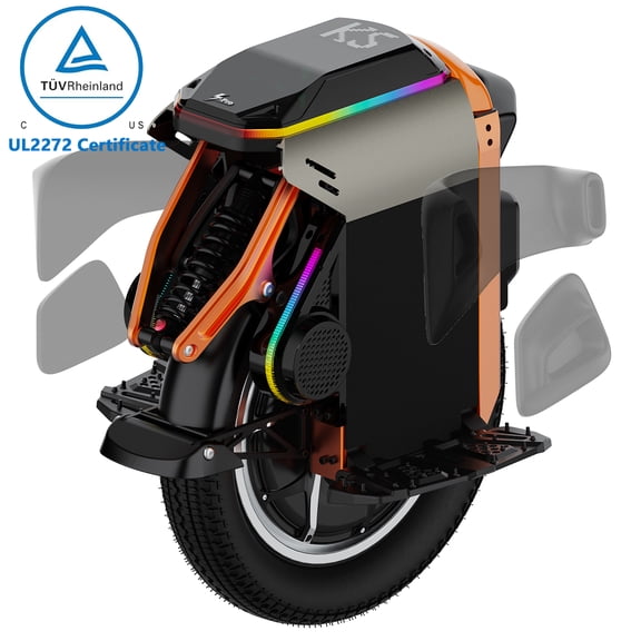 KINGSONG S16PRO Electric Unicycle Self Balancing Scooters for Adults 3000W Powerful Motor EUC with 88mm Suspension Travel