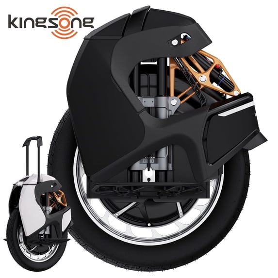 KINGSONG S18PRO+ Electric Unicycle Upgraded 100mm Suspension for Potholes 18 Inch Self-Balancing One Wheel EUC