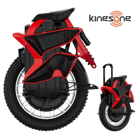 KINGSONG S22 PRO+ Electric Unicycle 125 miles Range EUC Suspension for Off-road 8500w Power 130mm Suspension Travel
