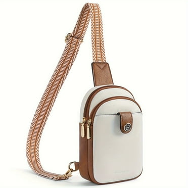KINGSS Leather Womens Sling Bag - Fashionable Crossbody Purse - Compact & Secure  Ideal for Everyday Stylish Wear