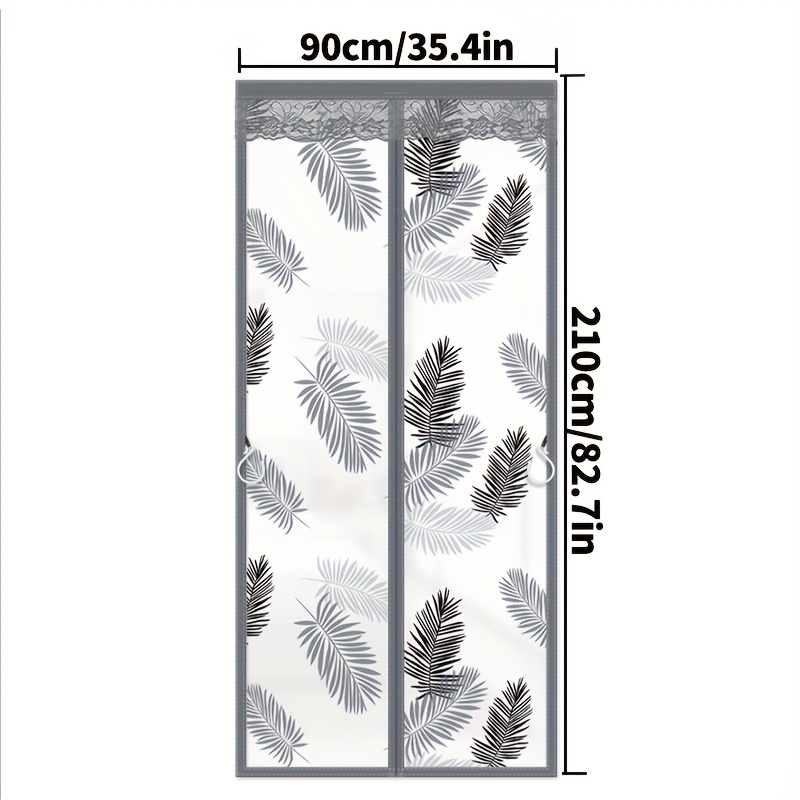 KINGSS Door Curtain Garden Style Printed For Light