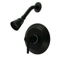 thumbnail image 1 of Kingston Brass KB2630DLSO Concord Single-Handle Pressure Balanced Shower Faucet, Matte Black, 1 of 7