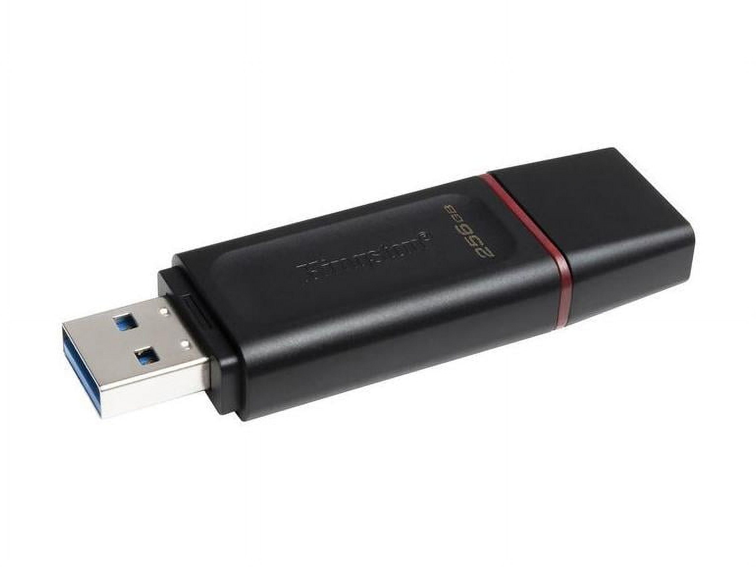 Kingston DataTraveler Exodia 256GB USB 3.2 (Gen 1) Flash Drive - 256 GB - USB 3.2 (Gen 1) - Black, Pink - 5 Year Warranty
