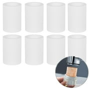 KINGTACK Faucet Extender Aerator Filter Cotton, 1.2Inch Diameter, High-Efficiency Filtration, Enhances Water Quality, 8pcs