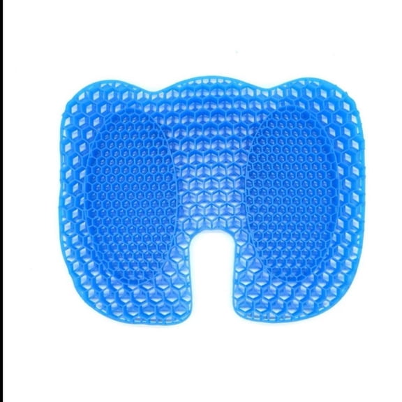 KINGWOLF U-Shape Style Cooling Gel Seat Cushion for Car & Office Chair, Pressure Relief Butt Pillow for Sciatica Tailbone Pain