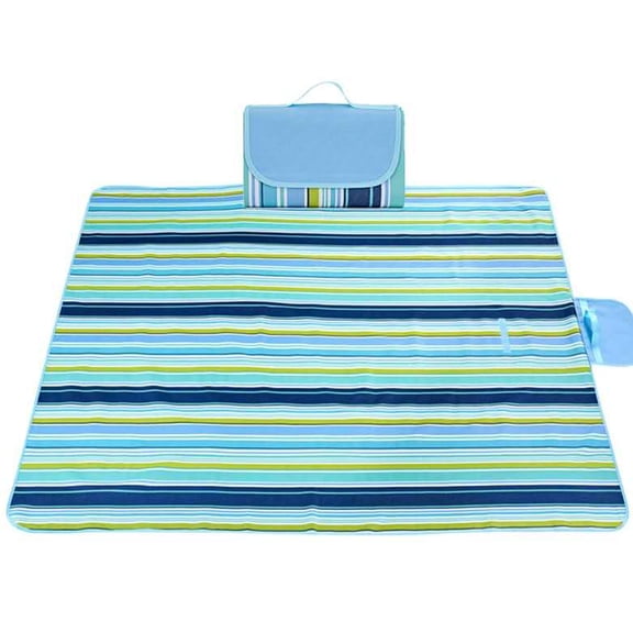 KINGWOLF Waterproof Picnic Blanket, 600D Oxford Cloth Portable Outdoor Beach Mat for Lawn Camping