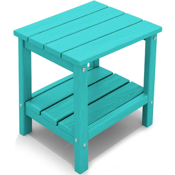 KINGYES Double Side Table, Adirondack End Table- Aruba