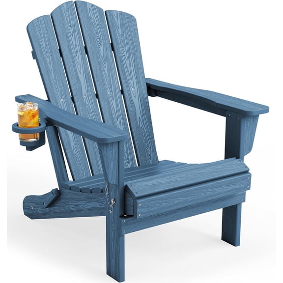 KINGYES Folding Adirondack Chair