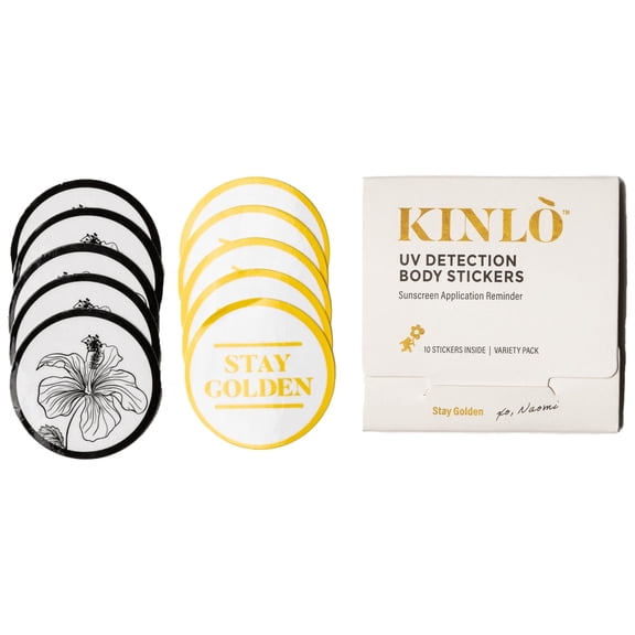KINLO UV Detection "Variety Pack" Body Stickers 10ct