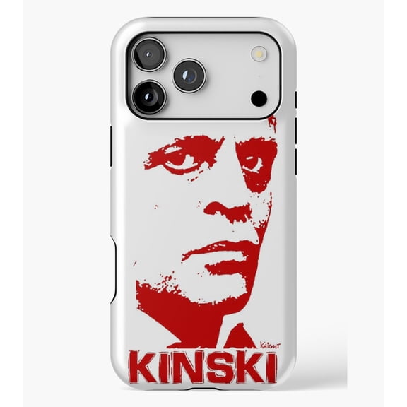 KINSKI - Red M457, Case for iPhone 17/16/15/14/13/12/11 Pro Max – Stylish Unisex Protective Cover