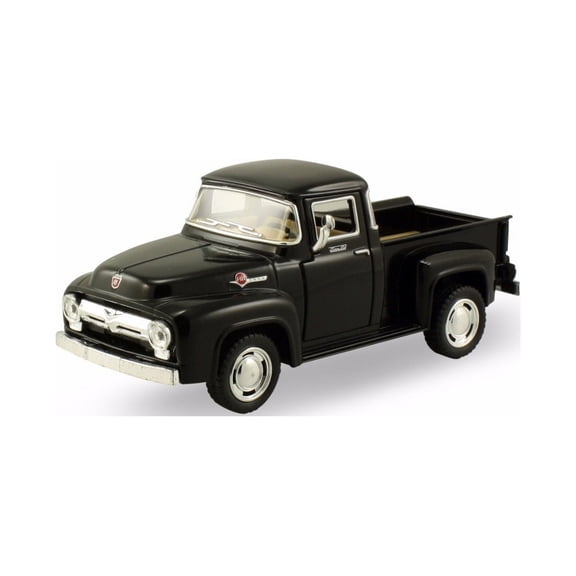 KINSMART DISPLAY 1:32 1956 FORD F-100 PICKUP BLACK COLOR KT5385D NO RETAIL BOX