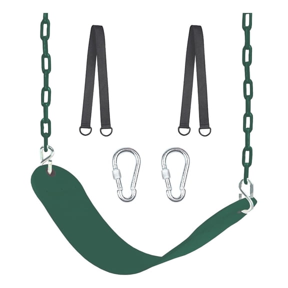KINSPORY Outdoor EVA Swing Seat Set with Rope and Hanging Accessories
