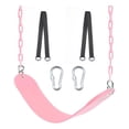 thumbnail image 1 of KINSPORY Outdoor Playground Swing Seat Set with 66-Inch Coated Chain, Sensory Swing, Snap Hooks, Hanging Straps, 1 of 6