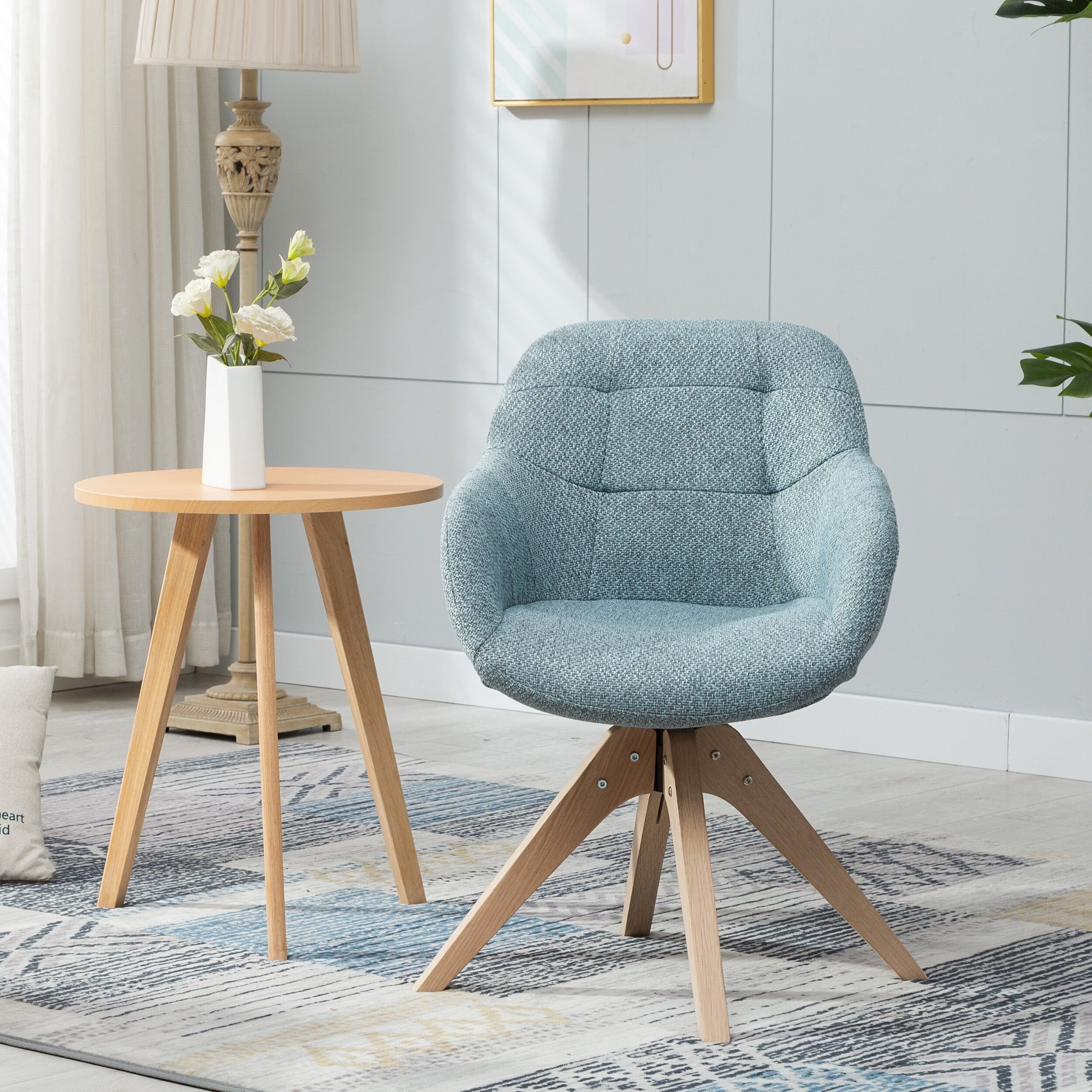 Microfiber 2025 swivel chair