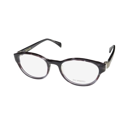 KIO YAMATO KP-096U ACETATE PLASTIC ORIGINAL CASE DESIGNER EYEGLASS FRAME/GLASSES