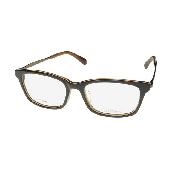KIO YAMATO KP-172U PREMIUM ACETATE/TITANIUM MATERIALS HIP EYEGLASS FRAME/GLASSES