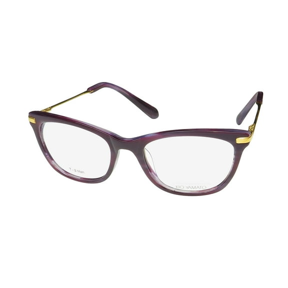 KIO YAMATO KP-185U AUDREY TITANIUM HARDWARE MADE IN JAPAN EYEGLASS FRAME/GLASSES