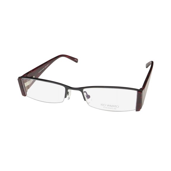 KIO YAMATO KT-287U TITANIUM MADE IN JAPAN EXCLUSIVE SLEEK EYEGLASS FRAME/GLASSES