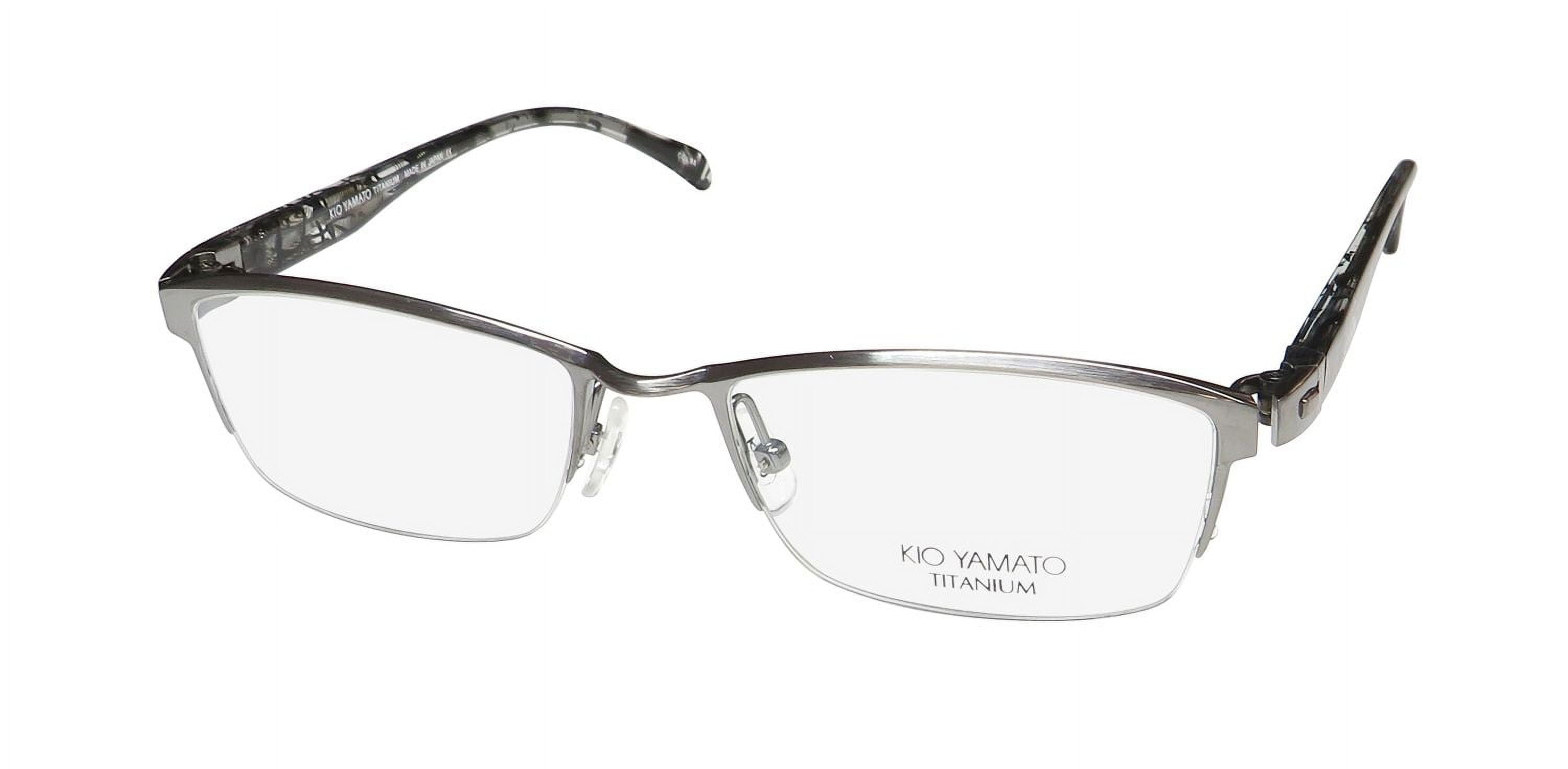 KIO YAMATO KT-322 TITANIUM HALF-RIMLESS MADE IN JAPAN HOT KIO YAMATO KT-322 TITANIUM HALF-RIMLESS MADE IN JAPAN HOT