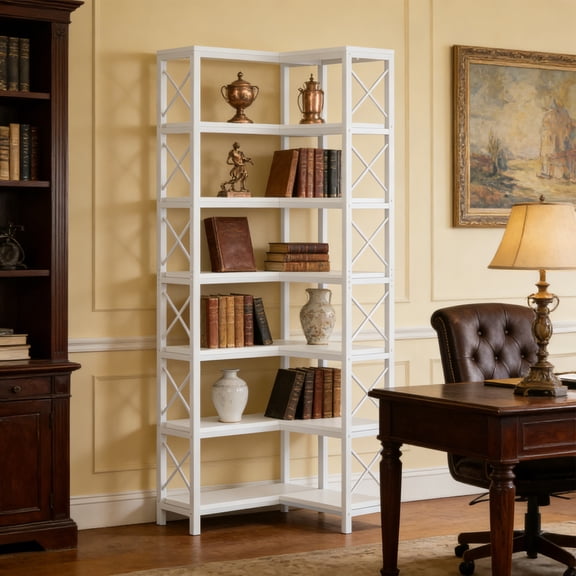 KIOOTTO 59.74-Inch Black and Gold Buffet Cabinet, Geometric Door Luxury Storage Sideboard