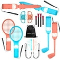 thumbnail image 1 of KIPLINK 15-in-1 Sports Accessory Kit for Nintendo Switch 2 - Enhance Golf, Tennis, Fencing, Just Dance & More - Full Motion Control Bundle, 1 of 1