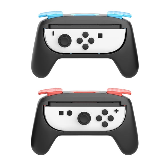 KIPLINK 2-Pack Enhanced Grip Handles for Nintendo Switch 2 Joy-Cons - Comfortable Controller Grips for Extended Gaming