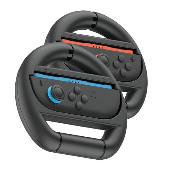 KIPLINK 2-Pack Racing Steering Wheels for Nintendo Switch 2 Joy-Cons - Enhanced Driving Experience for Mario Kart & Racing Games