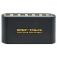 thumbnail image 1 of KIPLINK 4x2 SPDIF/Toslink Optical Audio Matrix Switch/Splitter, 4 In 2 Out, DTS/Dolby/PCM, IR Remote, 1 of 11