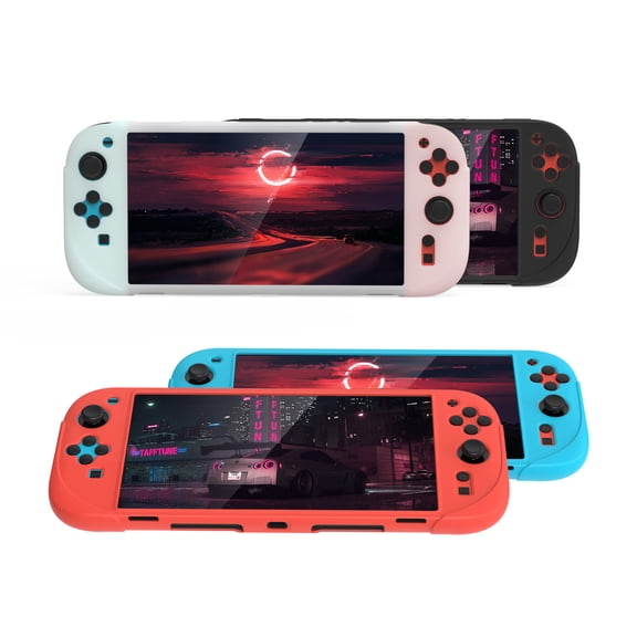 KIPLINK All-in-One Silicone Protective Case for Nintendo Switch 2 - Full Body Coverage, Soft, Anti-Scratch & Drop-Resistant