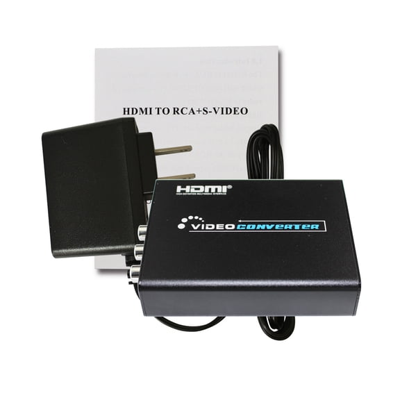 KIPLINK Analog to Digital Converter, Composite/S-Video Input, HDMI Output, with Audio
