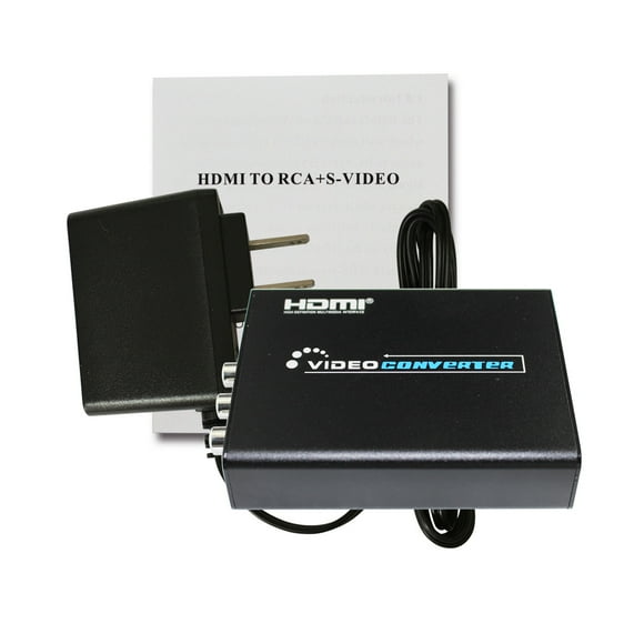 KIPLINK Analog to Digital Converter, Composite/S-Video Input, HDMI Output, with Audio