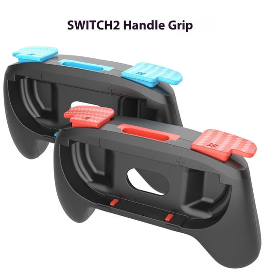 KIPLINK Comfort Grip Handles for Nintendo Switch 2 Joy-Cons (2-Pack) - Ergonomic Design for Enhanced Gaming Experience - Easy Slide-In Controller Grips